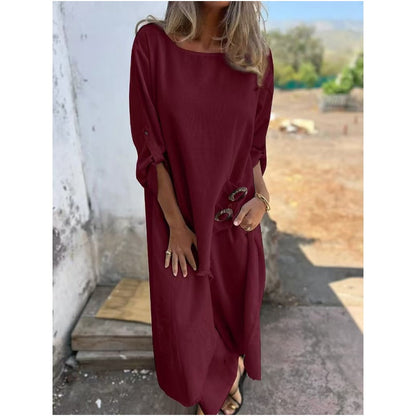 HEATHER – ABITO MAXI RILASSATO E OVERSIZED