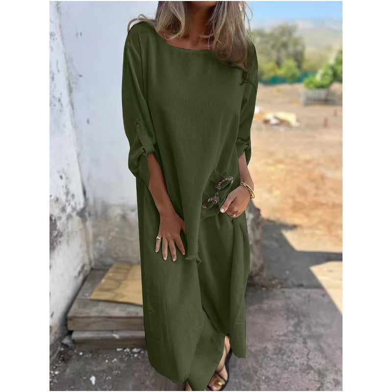 HEATHER – ABITO MAXI RILASSATO E OVERSIZED