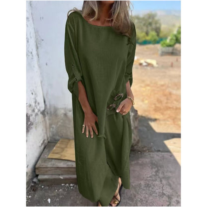 HEATHER – ABITO MAXI RILASSATO E OVERSIZED