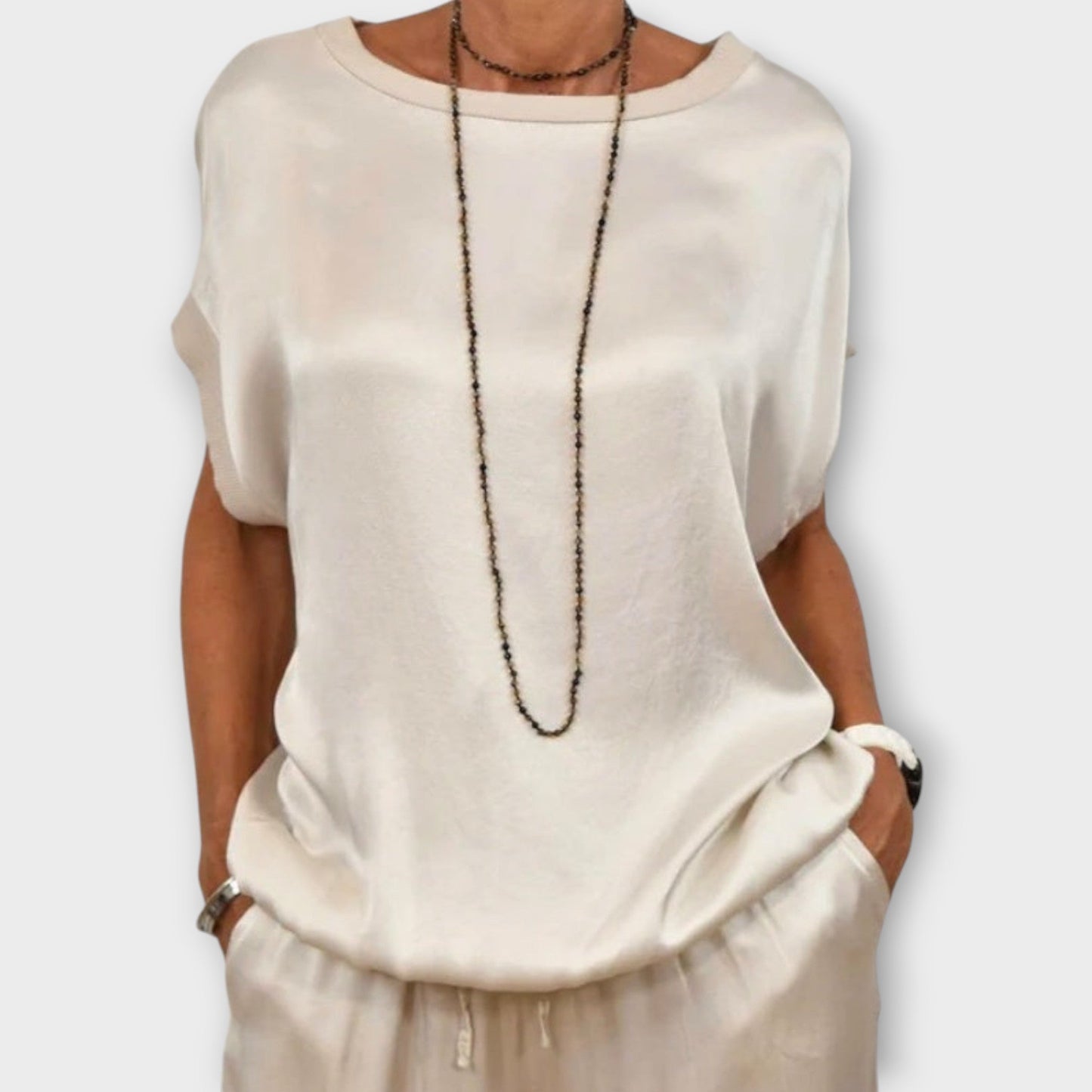 Set due pezzi in Satin Lusso