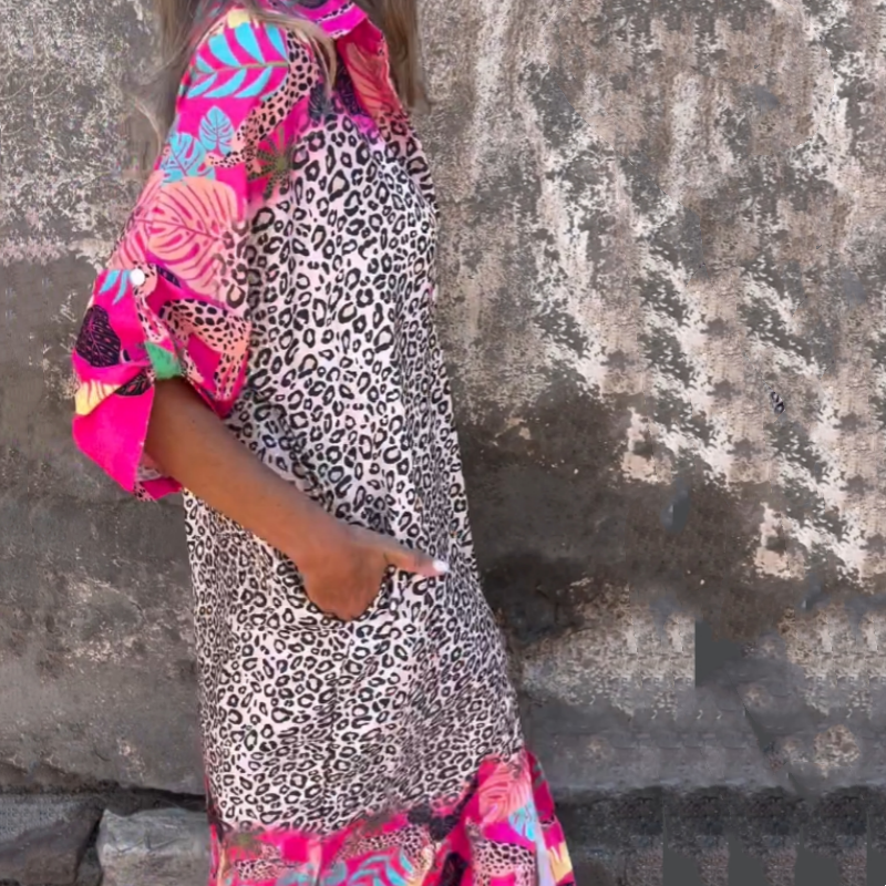 ZARA – ABITO MAXI WILD ESCAPE