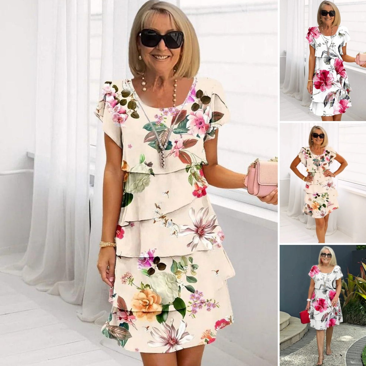 Lyra - Abito dall'eleganza Floreale Graciosa