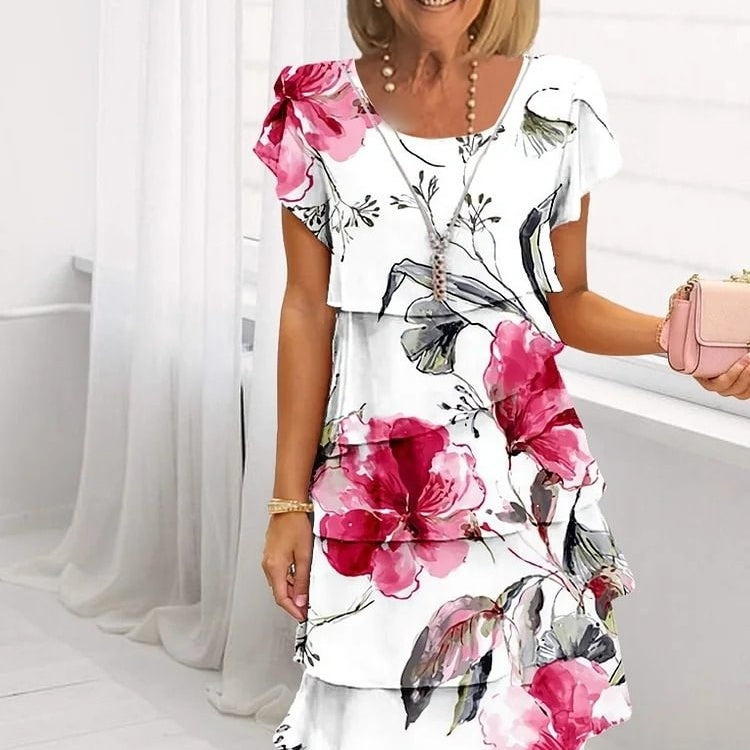 Lyra - Abito dall'eleganza Floreale Graciosa