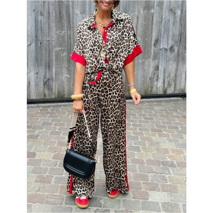 COLLINS – SET OUTFIT LEOPARDO LUSSUOSO
