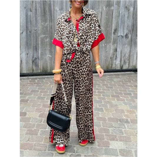 COLLINS – SET OUTFIT LEOPARDO LUSSUOSO