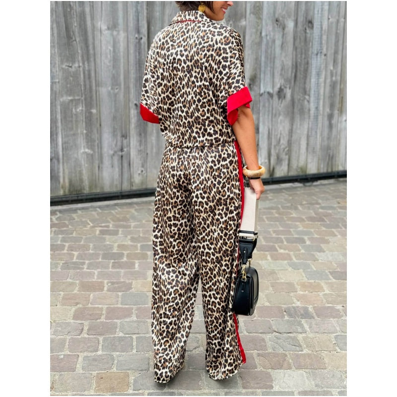 COLLINS – SET OUTFIT LEOPARDO LUSSUOSO
