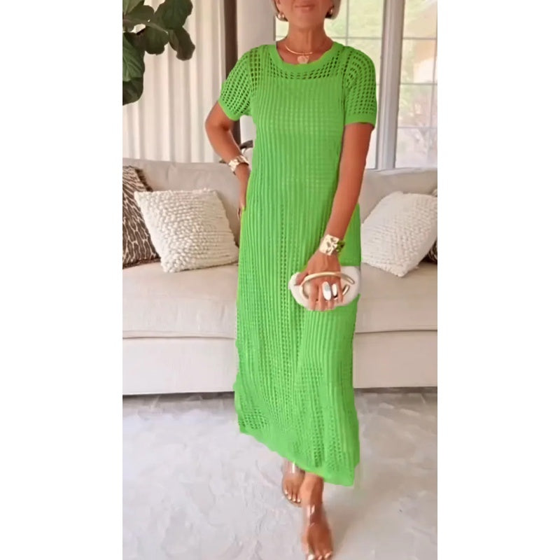 Abito maxi Lungo Bethany™ con Taglio + Abito Interno Incluso