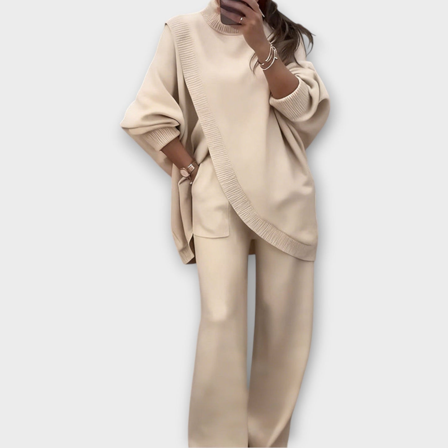 Set Lounge di Maglia Rilassato