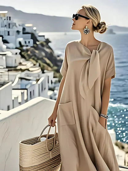 Fleur™ Abito elegante con Tasche