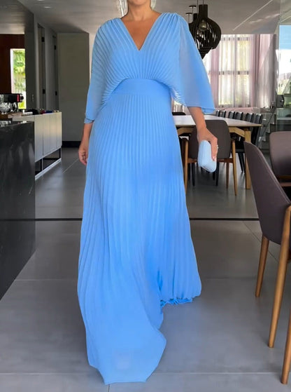 Jennifer | RIA™ Abito lungo Acanalado Flotante