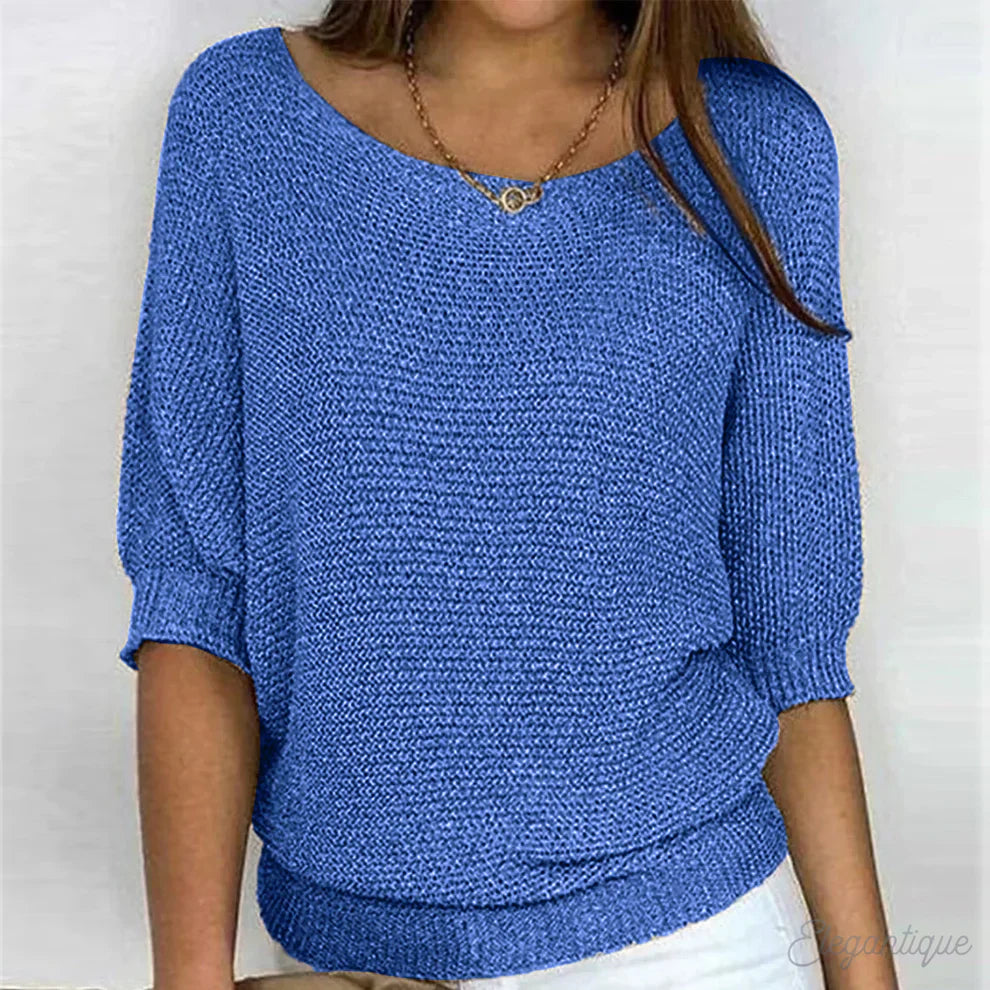 Luigia - Maglione in maglia elegante