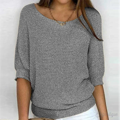 Luigia - Maglione in maglia elegante
