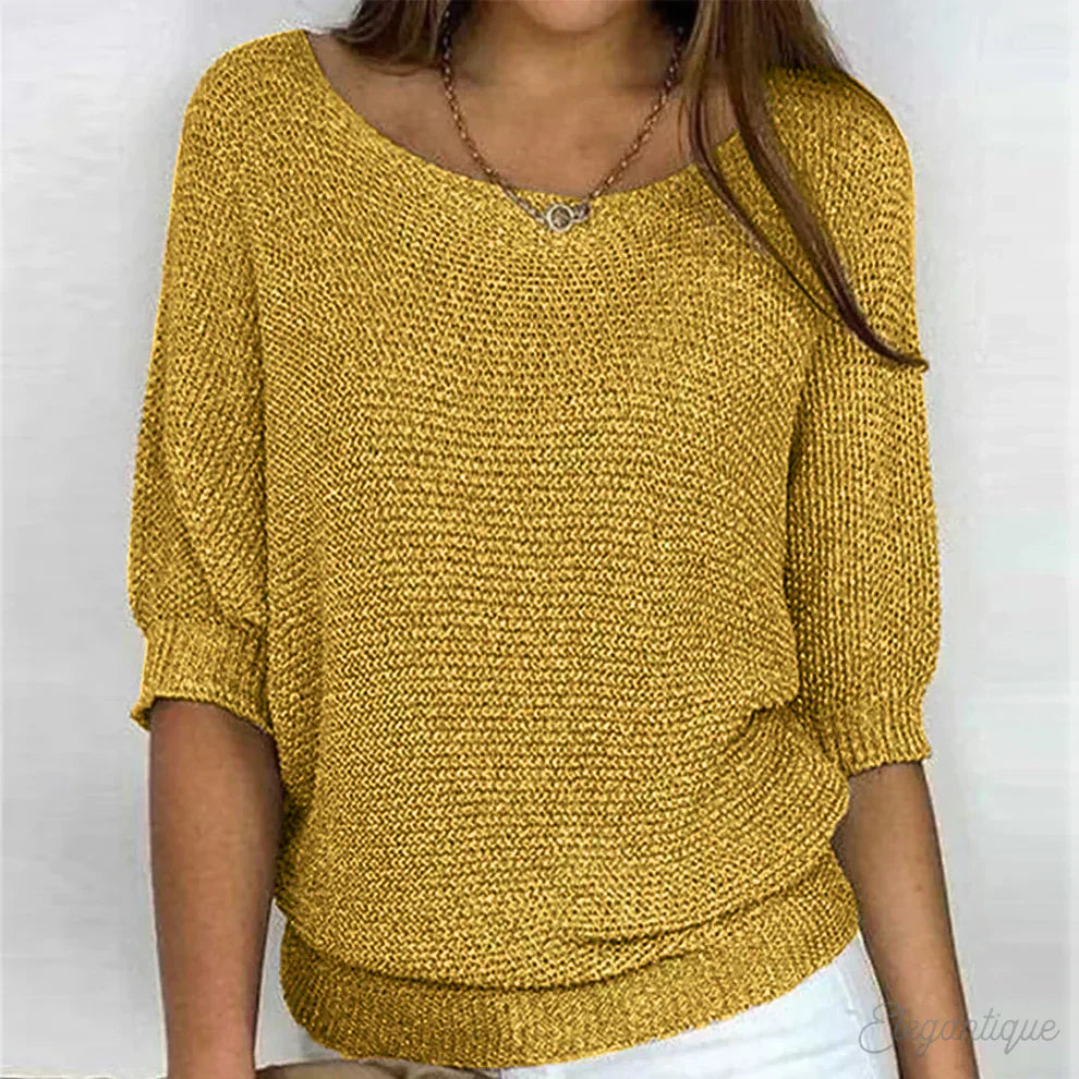 Eunice™ | Top di Maglia Rilassato