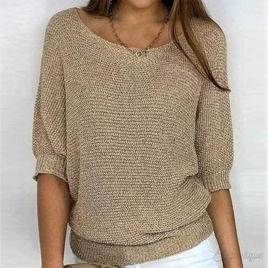 Luigia - Maglione in maglia elegante