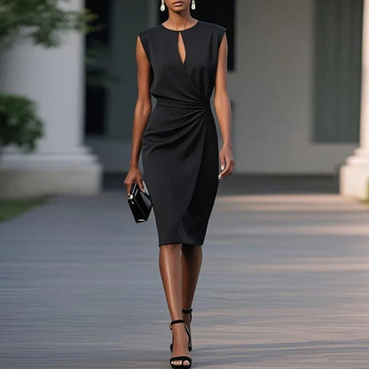 MAEVE – ABITO ELEGANTE CON CADUTA FINO alla RODILLA