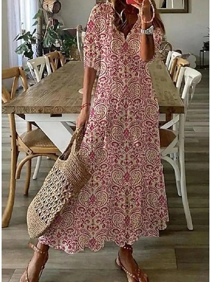 Lorna | Abito Bohemio con Borlas Stiloso