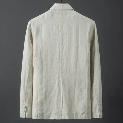 Aiden – Blazer Elegante di Lino Premium