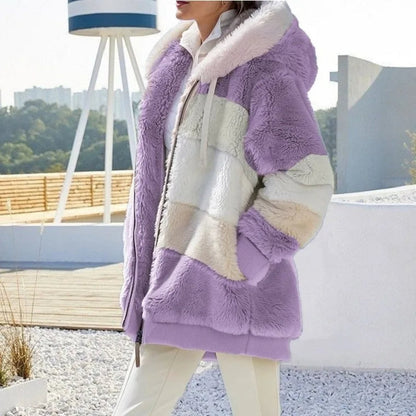 Alexa | Giacca invernale con cappuccio e Zip