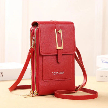 Afton | Borsa a Spalla per Cellulare con Schermo Touch