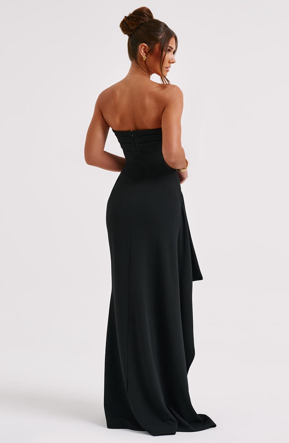 Alina | Abito maxi Elegante senza spalline
