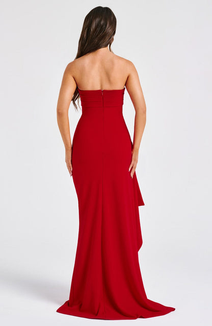 Alina | Elegante Abito maxi senza spalline
